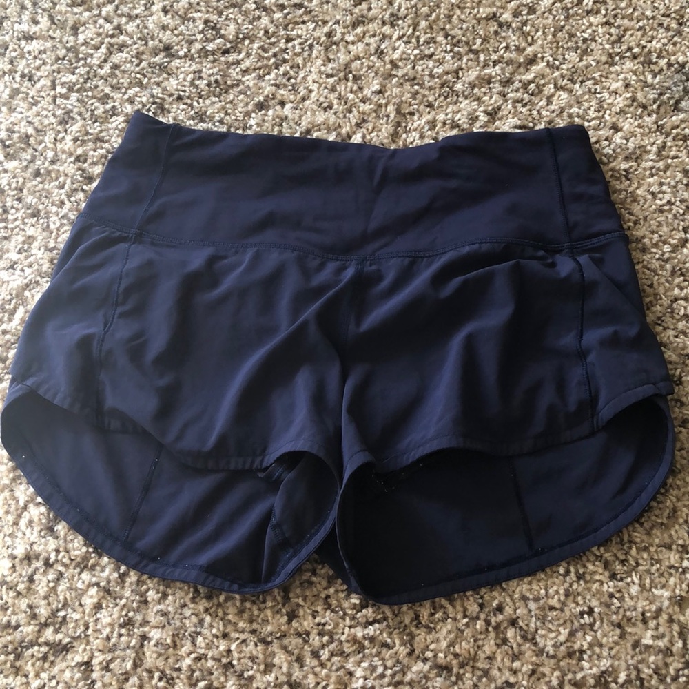 lululemon high rise shorts